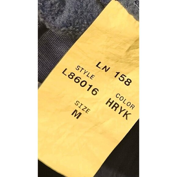 Jaanuu Half Snap Pullover Jacket Womens Size M Medical Scrub Blue - Picture 4 of 7